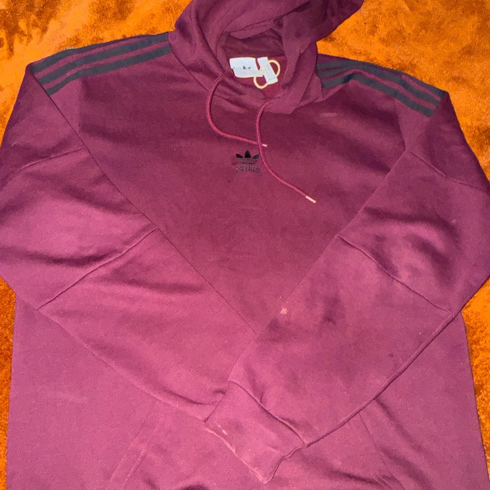Adidas Maroon Hoodie